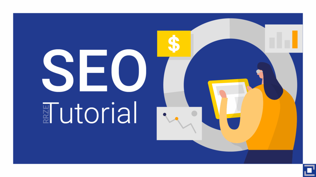 SEO-Tutorial - Frau mit Klemmbrett betrachtet Daten